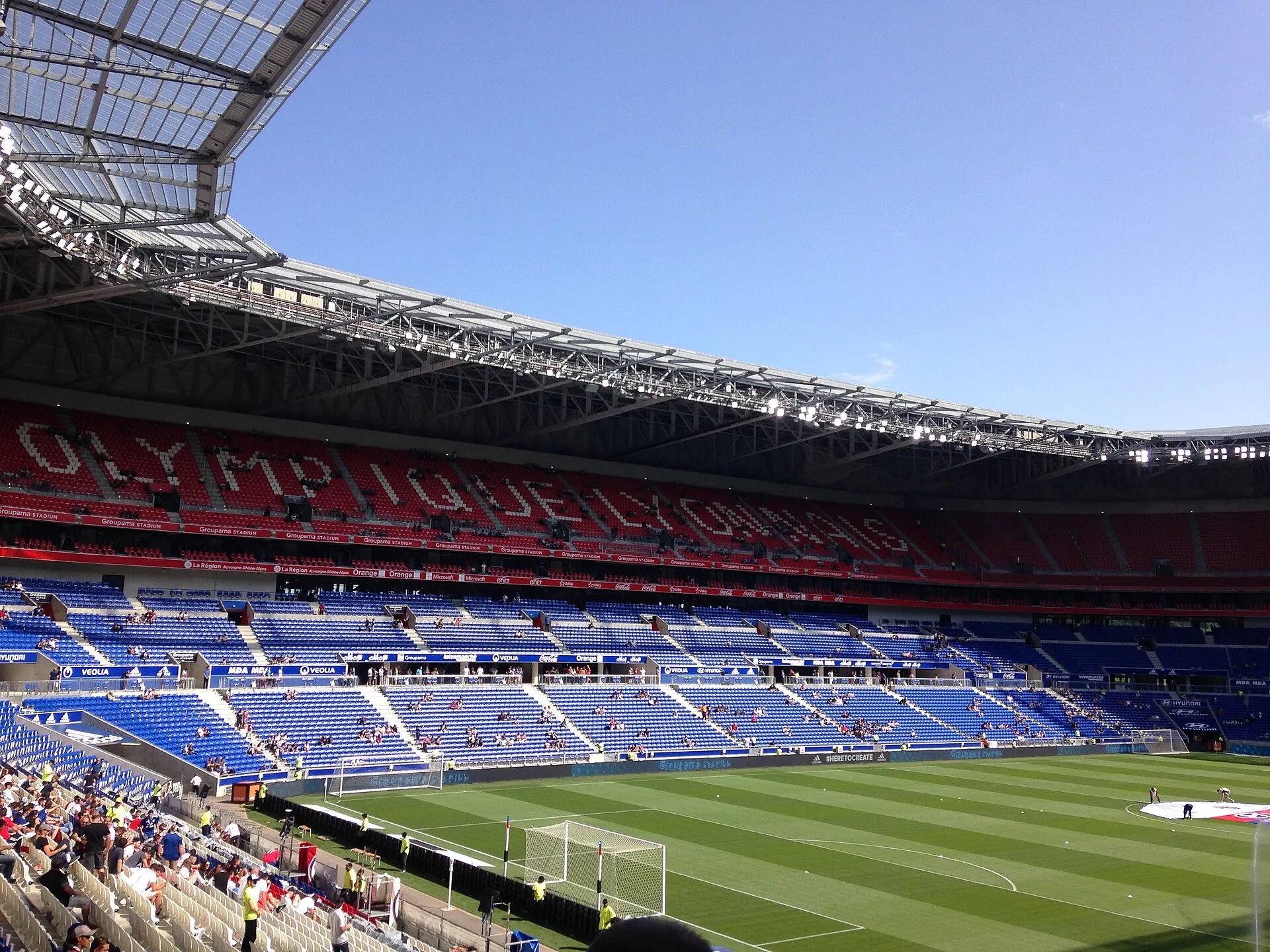 Le Groupama Stadium, à Décines